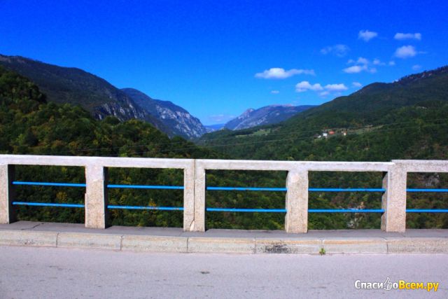 Мост Джурджевича над рекой Тара (Черногория)