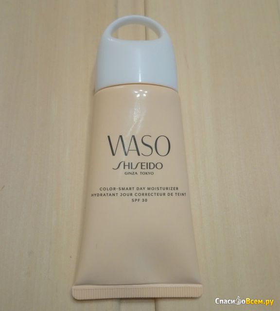 Крем для лица Shiseido Waso Смарт-крем: увлажнение и ровный тон SPF30