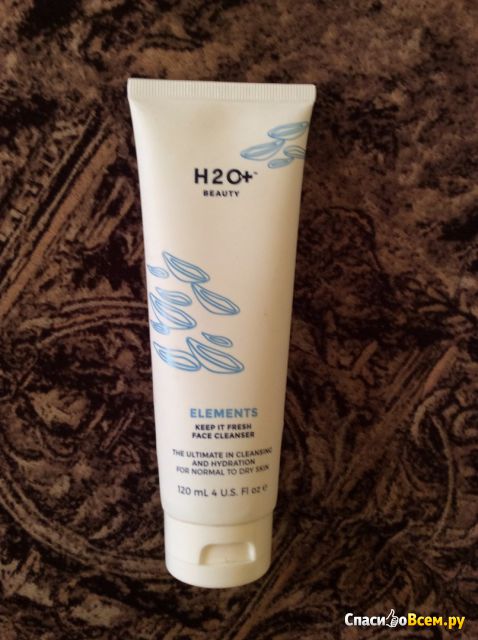 Очищающее и освежающее средство H2O+ elements для нормальной и сухой кожи