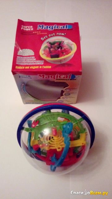 Игрушка-головоломка детская Bradex «Шар-лабиринт» Magical Intellect Ball