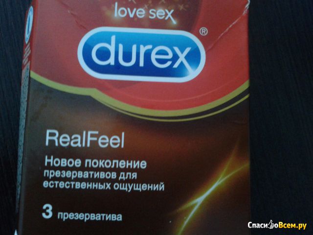Презервативы Durex RealFeel