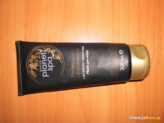 Маска для волос с экстрактом черной икры Avon Planet Spa "Роскошное обновление"