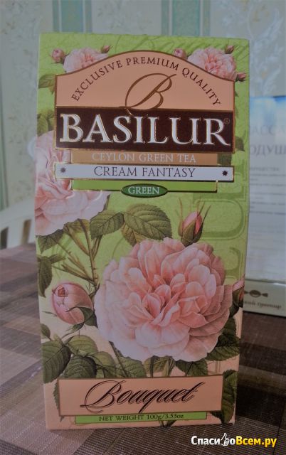 Чай зеленый Basilur Букет "Cream Fantasy"