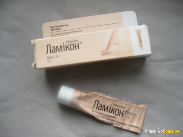 Противогрибковый препарат Дермгель "Ламикон"