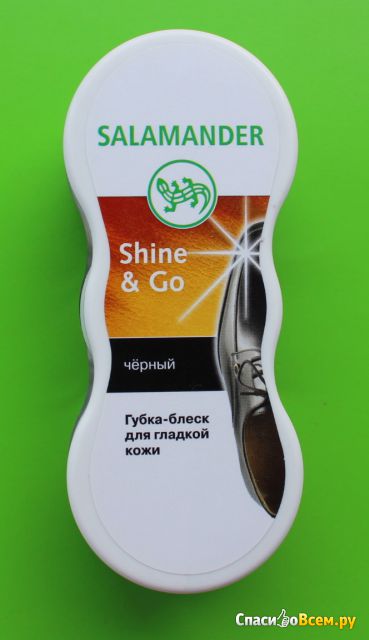 Губка-блеск для гладкой кожи "Shine & Go" Salamander
