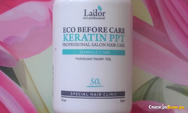 Спрей для волос La'dor Eco Before Care Keratin PPT