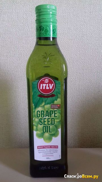 Масло виноградное рафинированное ITLV Grape seed oil