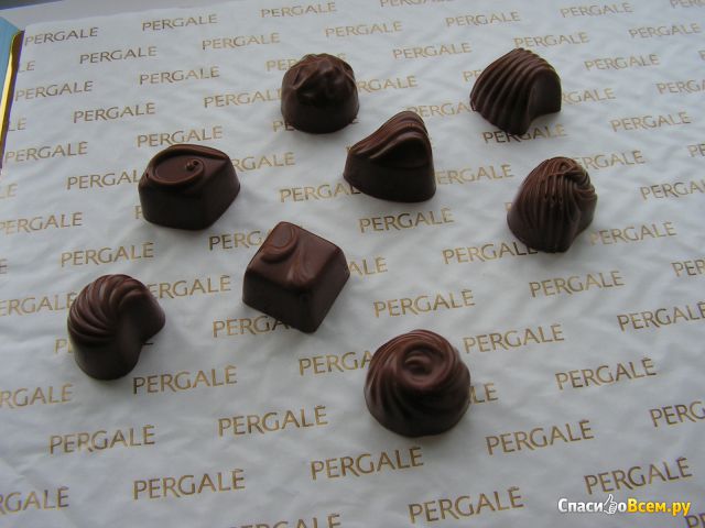 Набор конфет Pergale Winter collection с молочным шоколадом