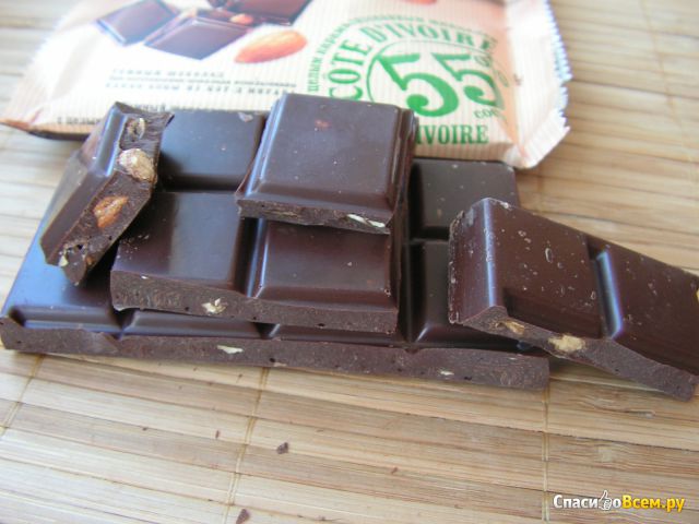 Шоколад тёмный Бабаевский с цельным карамелизированным миндалем