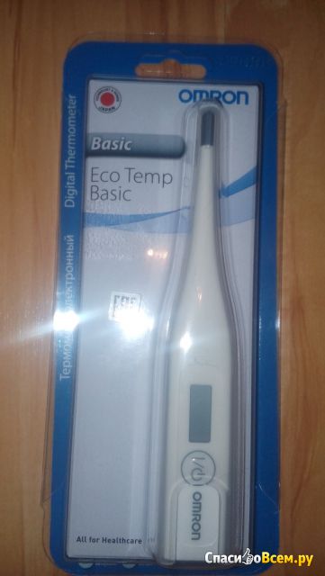 Термометр электронный Omron Eco Temp Basic MC-246-RU