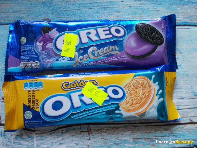 Печенье "Oreo" Blueberry ice cream