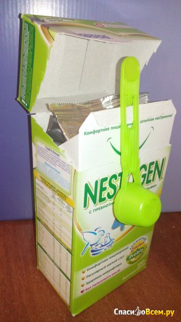 Детское молочко с пребиотиками Nestle "Nestogen 4" с 18 месяцев