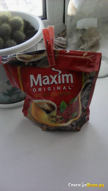 Кофе Maxim Original натуральный растворимый сублимированный
