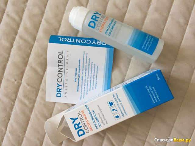 Дезодорант-антиперспирант DRY Control Extra forte при повышенной потливости