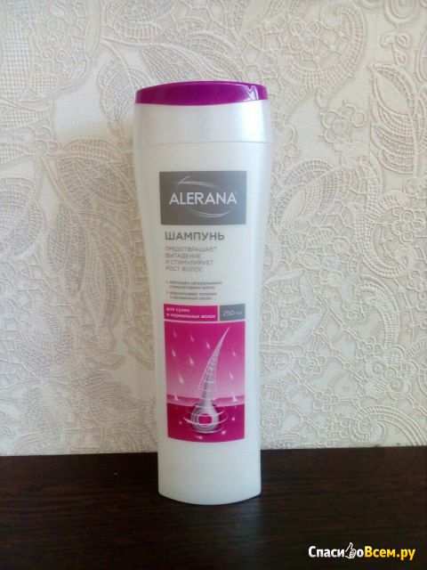 Шампунь Alerana Для сухих и нормальных волос