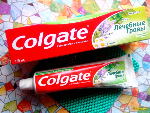 Зубная паста Colgate "Лечебные травы"