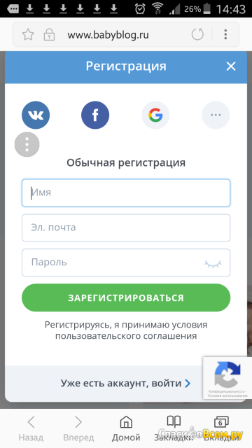 Онлайн-сервис по беременности и материнству Babyblog.ru