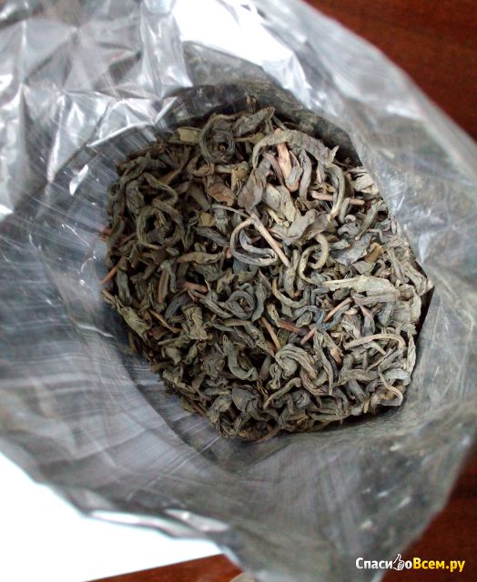Чай китайский зеленый крупнолистовой "Алтын"