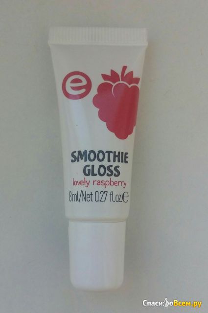 Блеск для губ Essence smoothie gloss lovely raspberry