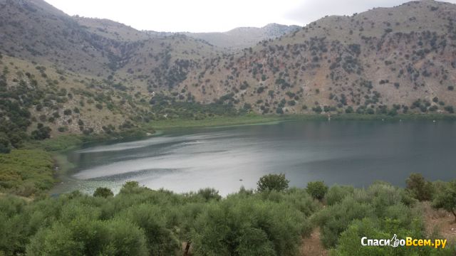 Озеро Курнас (о.Крит, Греция)