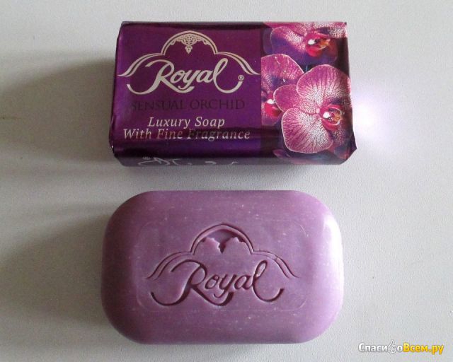 Туалетное мыло Royal Sensual Orchid Luxury Soap With Fine Fragrance