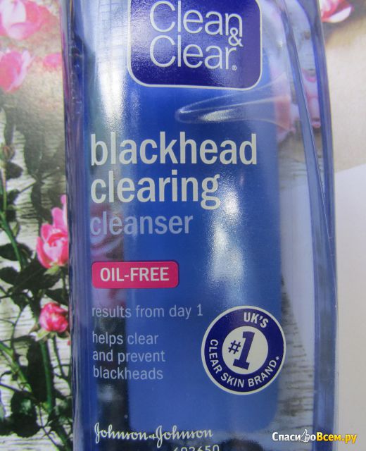 Очищающий лосьон от черных точек Clean&Clear