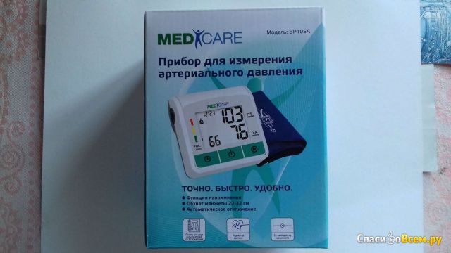 Тонометр автоматический MediCare BP105A