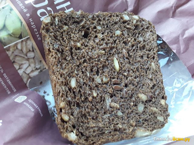Хлеб  "Ржаной край" зерновой в нарезке Коломенское