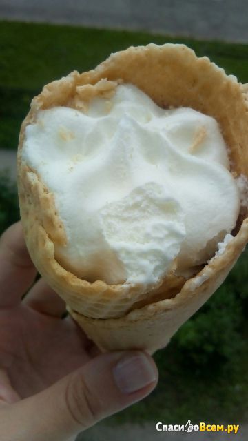 Мороженое большое ванильное Страна любви "Вологодское Мороженое"