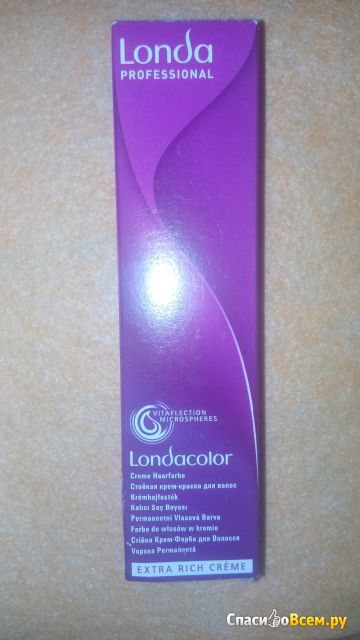 Стойкая крем-краска для волос Londa Professional оттенок 8.0