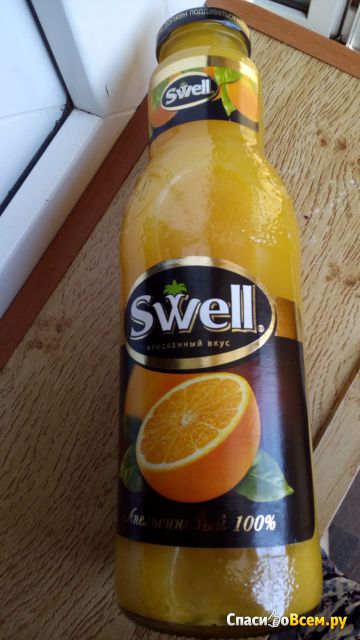 Сок  Swell апельсиновый