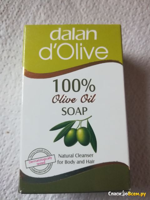 Оливковое мыло для волос и тела Dalan D'Olive