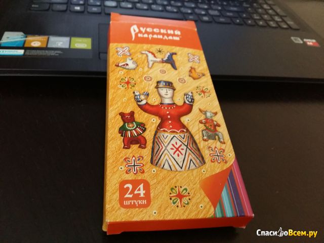Цветные карандаши "Русский карандаш"