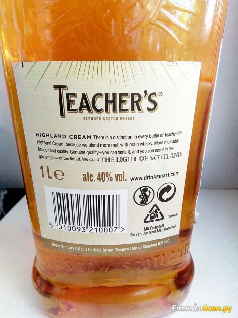 Виски Teacher's Highland Cream