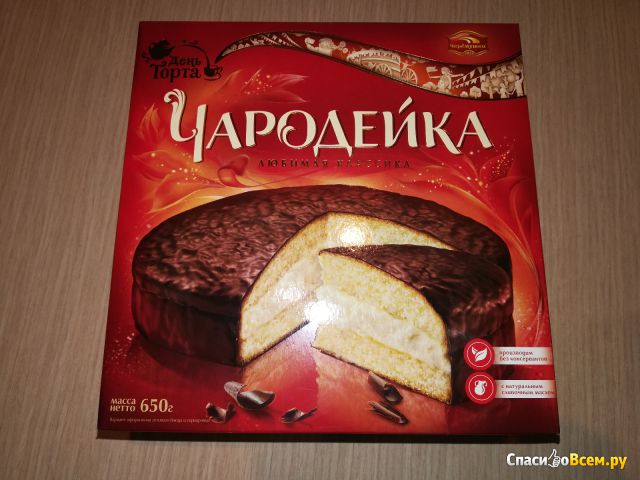 Торт Черемушки "Чародейка"