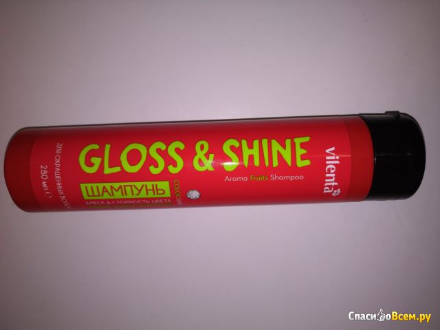 Шампунь Vilenta Gloss&Shine для окрашенных волос