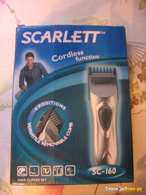Машинка для стрижки волос Scarlett SC-160