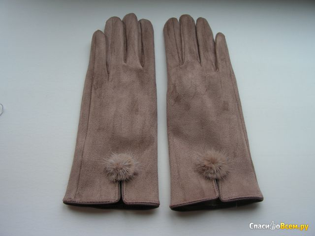 Перчатки женские замшевые "Crosh" арт. ZaW-003 c04