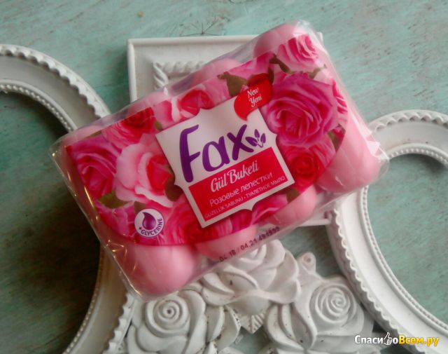 Мыло Fax "Розовые лепестки"