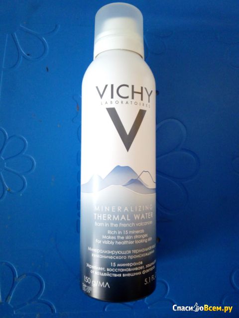 Минерализующая термальная вода Vichy Eau Thermale Mineralisante