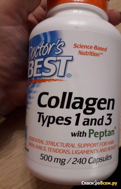 БАД Doctor's Best Collagen Types 1&3