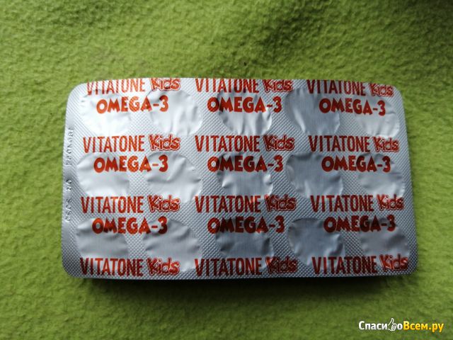 Жевательные капсулы "Vitatone Kids" Omega3