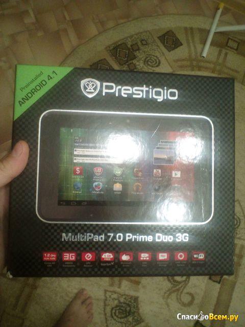 Планшет Prestigio Multipad 7.0 Prime Duo 3G