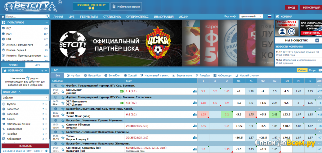 betcity ru букмекерская контора ставки на спорт
