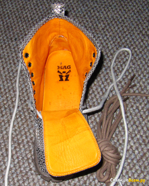 Женские ботинки "MAG Megamok 4001 Reptile Taupe/Gold"