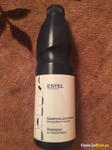 Шампунь для волос Estel Deluxe Интенсивное очищение