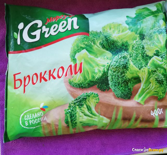 Овощи замороженные Морозко Green Брокколи