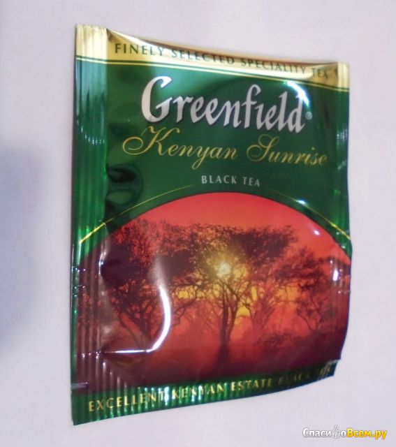 Черный чай Greenfield Kenyan Sunrise