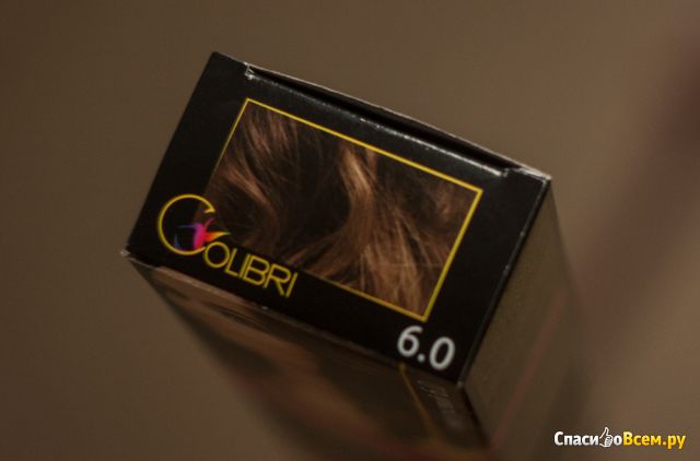 Крем-краска для волос Colibri 6.0 Темно-русый