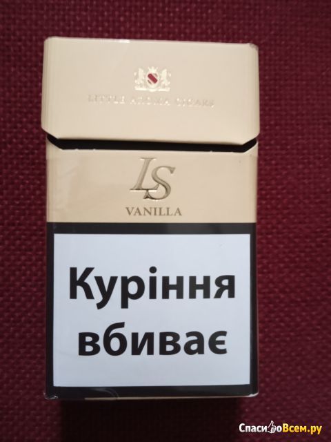 Сигареты LS vanilla cigars Marvel International Tobacco Group